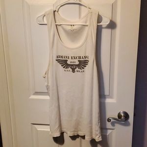 Armani Exchange White Tanktop XXL